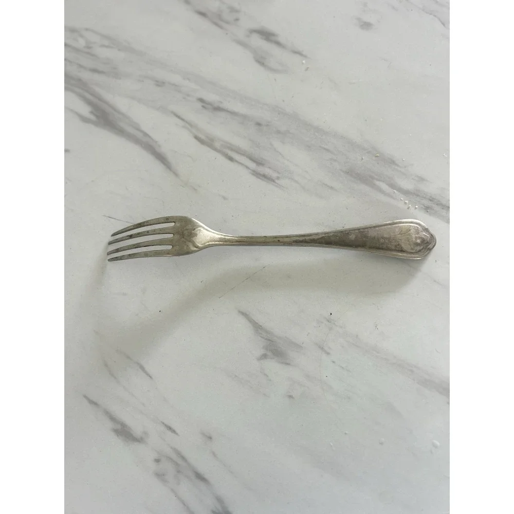 Christofle Hotel Collection Dinner Fork Silverplated France Albi 8 1/4 Inches